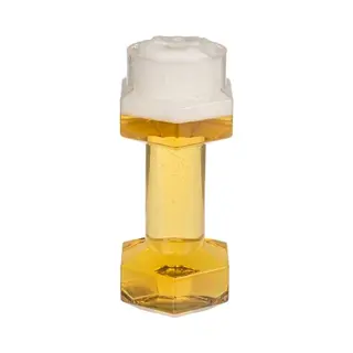 Out of the Blue Bierglas Dumbbell – 700 Ml – 22 Cm – Originele Bierpul – Grappig Cadeau Voor Bierliefhebbers – Uniek Ontwerp – Perfect Voor Feestjes En