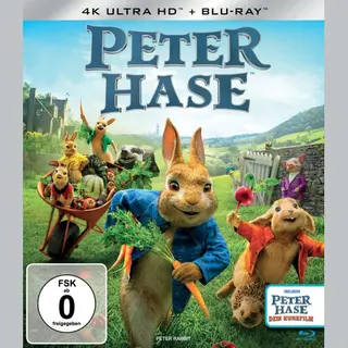 Plaion Peter Hase (2018) (4K-Uhd+Blu-ray)