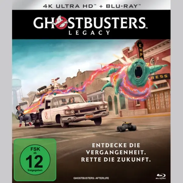 Plaion Ghostbusters: Legacy (4K-Uhd+Blu-ray) 4K Ultra Hd Deutsch, Englisch, Französisch, Türkisch thumbnail