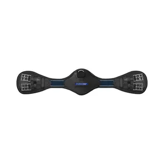 Passier Blue Wave Sattelgurt Schwarz Leder Mit Ellenbogenausschnitt D-Ring , Sattelgurt Länge, 65cm