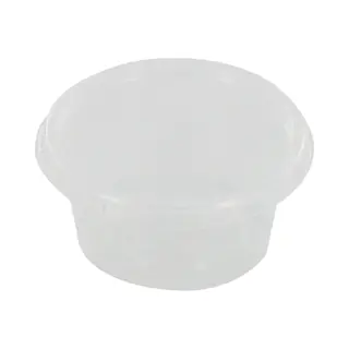 KlikA Bak - Pp - 80ml - Ø72mm - Kunststof Cup - 35mm - Transparant - 500 Stuks