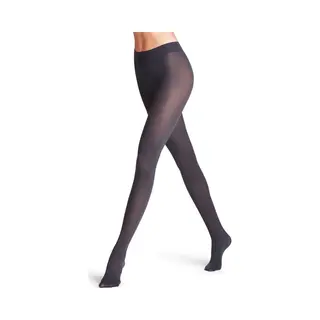 Falke Pure Matt Eenkleurig Materiaal Ondoorzichtig 50 Den Panty Dames Grijs - Maat S