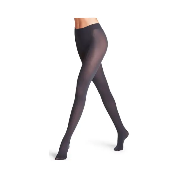 Falke Pure Matt Eenkleurig Materiaal Ondoorzichtig 50 Den Panty Dames Grijs - Maat S thumbnail