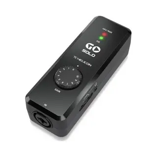 Tc Helicon Go Solo Mobiele Audio Interface (Usb, Lightning), Audio Interface
