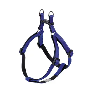 Nobby Soft Grip M-L Blue Nylon Dog No-pull harness
