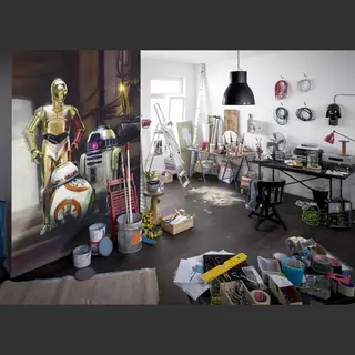 Fotobehangfactory Fotobehang Star Wars Three Droids