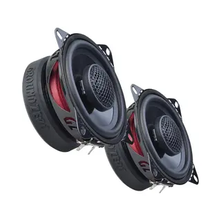 GroundZero Ground Zero Gzrf 4.0SQX - Autospeakers - 10 Cm - Coaxiale Auto Speaker Set - 110W