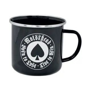 Kkl Motörhead I Born To Lose I Enamel Mug I Outdoor Mug I With Motif I Approx. 400 Ml I Licensed Original Design