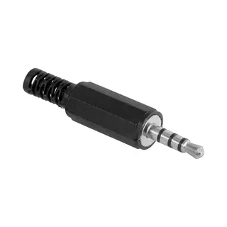Goobay 3.5mm plug Drahtverbinder Schwarz