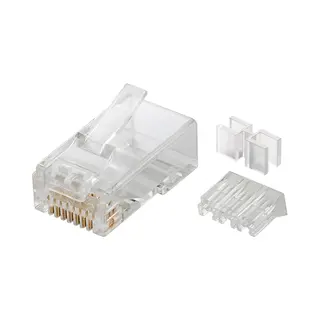 Goobay 72501 Drahtverbinder RJ45 Transparent