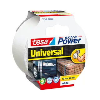 Tesa extra Power Universal 10 m Weiß