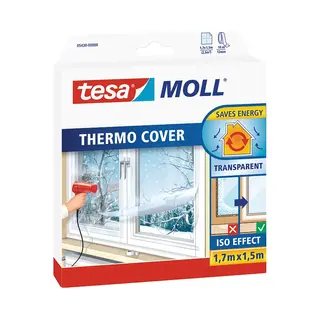 Tesa Türbodendichtung Tesa Moll Fenster Isolierfolie Thermo Cover 1, 7 X