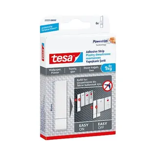 Tesa 77771-00000 Wandhalterung Drinnen Universalhaken Weiß 6 Stück(e)