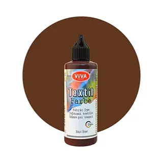 Viva Decor Textilfarbe 90ml Stoffmalfarbe Für Helle Textilien Naturfasern Synthetik Wasserverdünnbar Geruchsneutral Made In Germany Ganzjährig