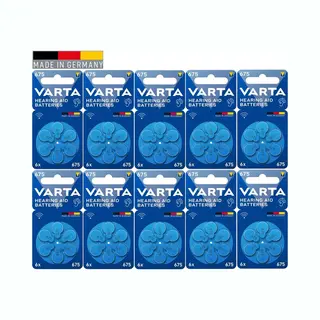 Varta Hoorbatterij 675 Zink-lucht 1.4 V 60 Stuk(s)