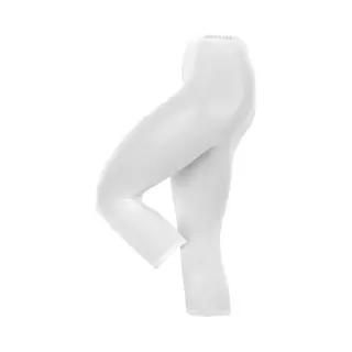 Esprit Damen Leggings Cotton Capri W Le Baumwolle Einfarbig 1 Stück, Weiß White 2000, 40-42