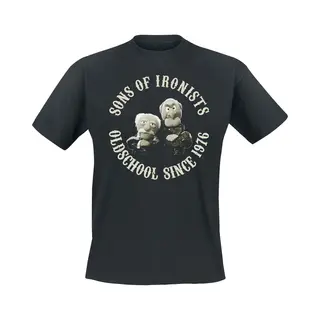 The Muppets Sons Of Ironists T-Shirt Black