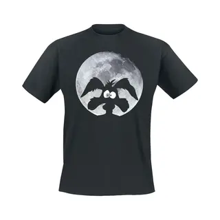 Looney Tunes Coyote - Moonlight T-Shirt Black