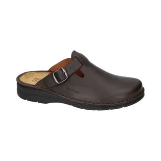 Fischer -Heren - Bruin Donker - Pantoffels & Slippers - Maat 40