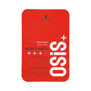 Schwarzkopf Osis+ Mighty Matte Volume Paste 100Ml In Clear