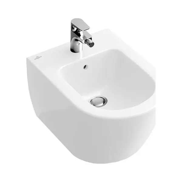 Villeroy & Boch Villeroy&boch - Subway 2.0 - Wand-bidet, Mit Überlauf, 375x565 Mm, Alpinweiß 54000001 thumbnail