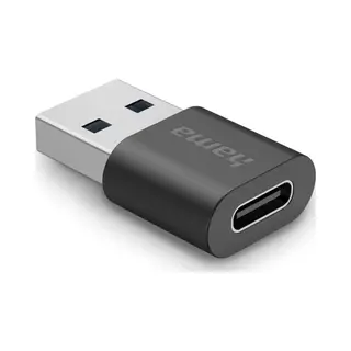 Hama Usb-Adapter, Usb-A-Stecker - Usb-C-Buchse, Usb 3.2 Gen2, 10 Gbit / s