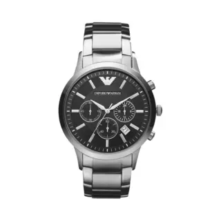 Emporio Armani Renato Chronograph Black Dial Men's Watch AR2434