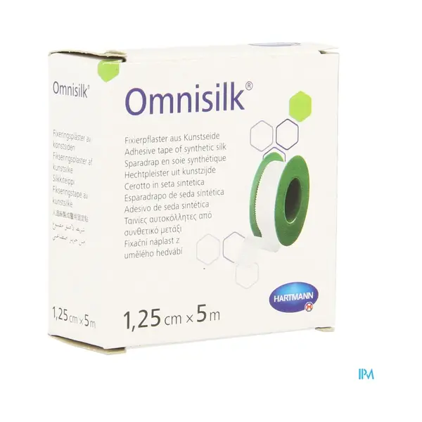 Paul Hartmann Ag Omnisilk Fixierpflaster Kunstseide 1, 25 Cmx5 M 1 St Pflaster thumbnail