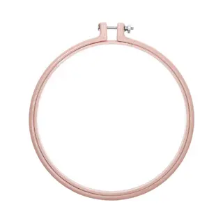 Rico Design Stickring Aus Kunststoff Puder 17, 8cm