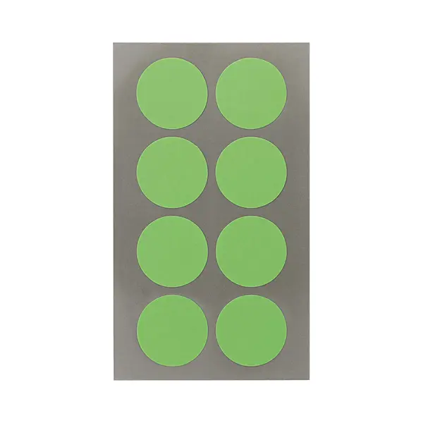 Rico Design Paper Poetry Office Sticker Punkte 25mm 4 Bogen Neongrün thumbnail