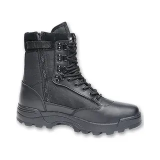 Brandit Tactical Boots Zipper, Farbe, Black, Größe, 42
