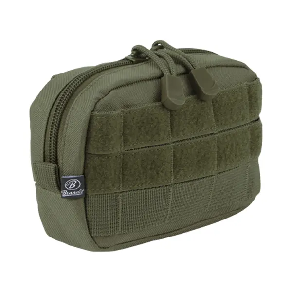 Brandit - Compact Molle Tasje - One Size - Groen thumbnail
