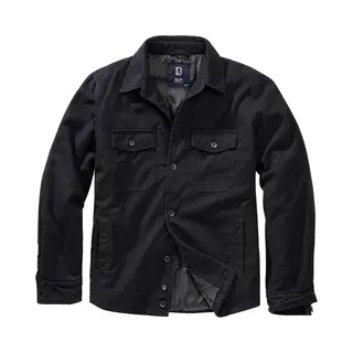 Brandit Lumber Jacket, Farbe, Black, Größe, 4XL