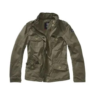 Brandit Women Britannia Jacket, Farbe, Olive, Größe, L