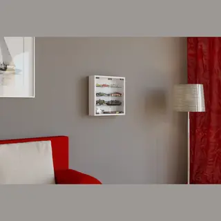 Vcm Hängevitrine Hängevitrine Wandvitrine Sammel Deko Mandosa S