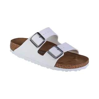 Birkenstock Damen Arizona White, Birko Flor Flip Flops, 41 Eu Schmal