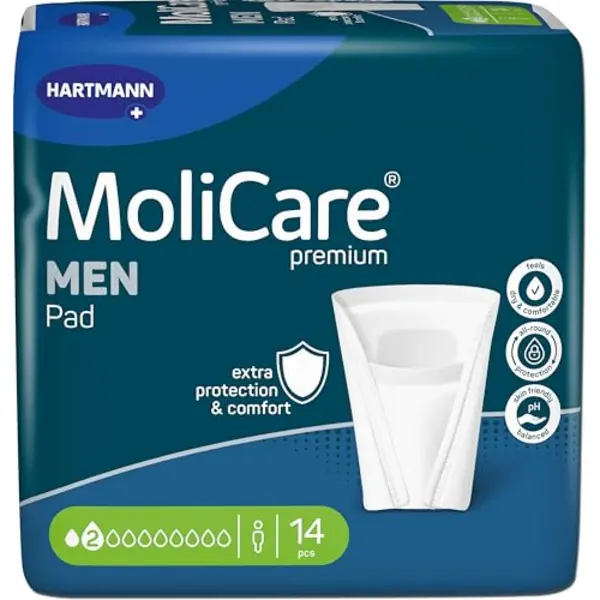 Paul Hartmann Ag MoliCare Premium Men Pad 2 Tropfen 14 St thumbnail