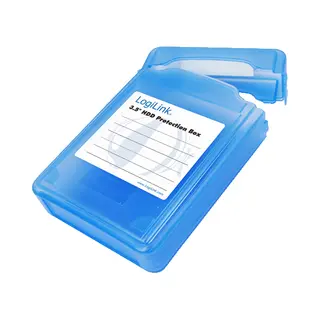 LogiLink UA0133 Speicherlaufwerkhülle Blau