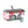 7-delig, Grijs, Rood