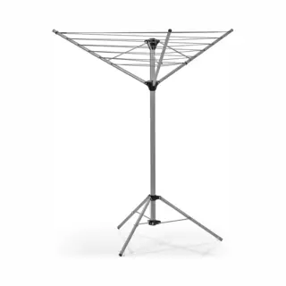 EASYmaxx Droogmolen, Inklapbaar Droogrek Voor Binnen En Buiten, Weerbestendig En Licht, In 4 Standen In Hoogte Verstelbaar, Ca. 14 Cm X 11 Cm X 131 Cm