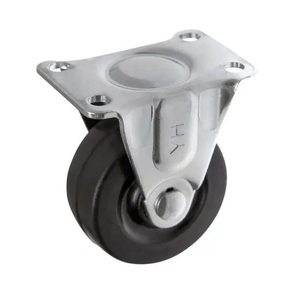 Toolcraft To-5137890 furniture wheel Black, Metallic 50 kg Rubber 5 cm 1 pc(s) thumbnail