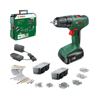 Bosch Akku-Zweigang-Bohrschrauber EasyDrill 18V-40 + SystemBox, 1 X Akku Pba 18V 1.5Ah