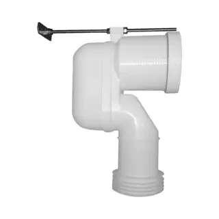 Duravit - Zubehör - Vario Anschlussbogen Für Wc, Ablauf Waagerecht 8990250000