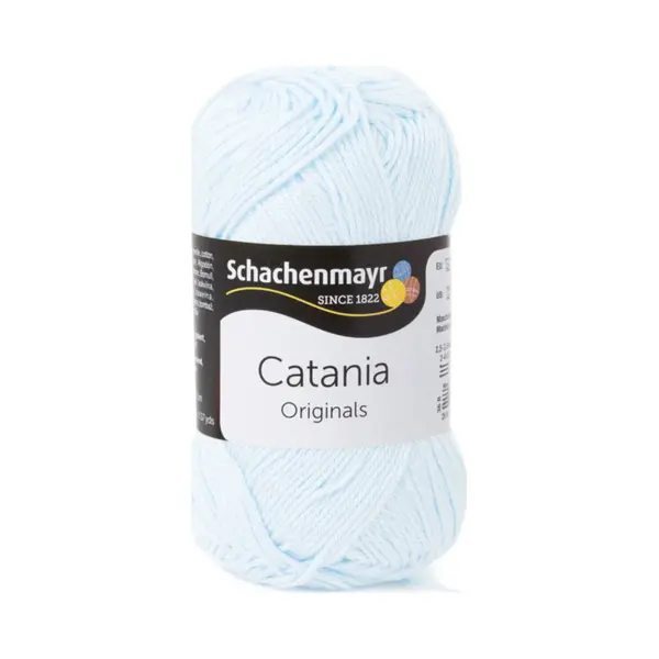 Schachenmayr Catania - Katoen Garen - Licht Blauw (8415) - Pendikte 3 A 3, 5mm - 1 Bol thumbnail