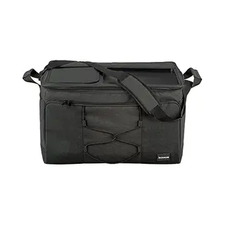 Bomoe KT53 – Opvouwbare Koeltas Antracite 52l – Koelbox Voor Onderweg – 53x37x32 Cm – Picknicktas Voor Barbecues Festivals