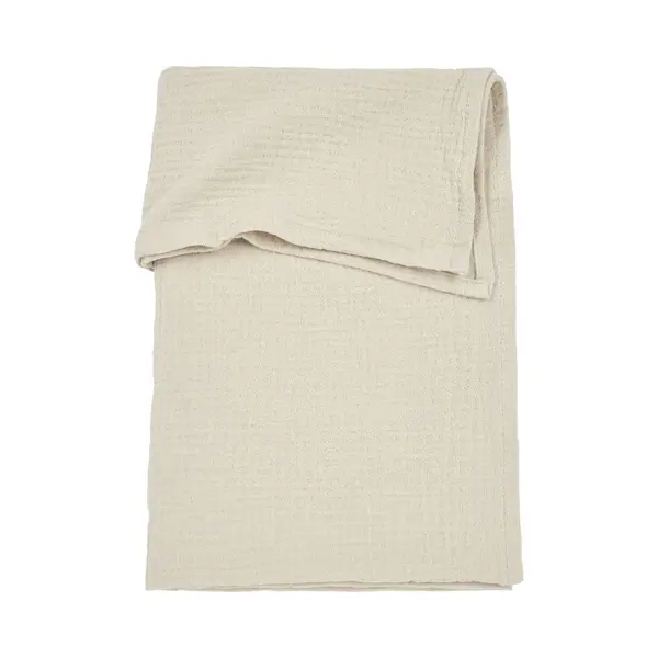 Laken Babybedje Meyco Pre-Washed Hydrofiel Soft Sand thumbnail