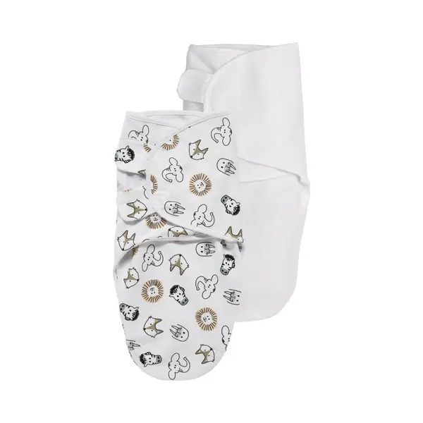 Meyco Baby 2er-Pack Pucktuch SwaddleMeyco 1.0 Tog Größe S/M thumbnail