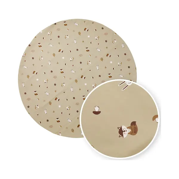 Meyco Baby Bodenmatte Für Den Hochstuhl - Rund Ø 110cm - Bpa Frei - Spritzmatte - Vielseitig Auch Für Den Außenbereich - Rutschfeste Unterseite - thumbnail