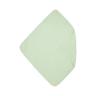 Meyco Baby Uni Badcape - Hydrofiel - Soft Green - 80x80cm