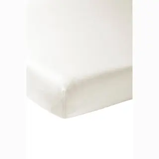 Hoeslaken Co-sleeper Meyco Jersey Off White 50x90